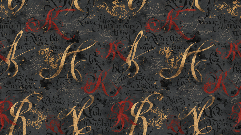 Skoropys — Calligraphic Wall Mural
